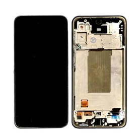 Écran, Display - Ecran Galaxy A36 (A366B) + Châssis Noir (Original Reconditionné), prix de gros.