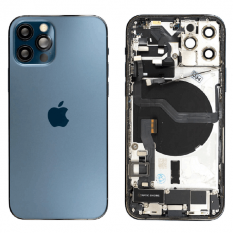 Mobile Parts - iPhone 12 Pro Blue Full Frame - Charging Connector Without Battery (Original Disassembled) Grade AB, wholesale pr
