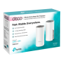 Système Réseau, Routeur - Routeur Wi-Fi Mesh AC1200, Vitesse 1 167 Mbps, Couverture Totale, Contrôle Parental TP-Link Deco E4 - 