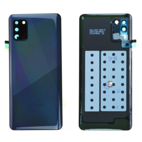 Back Glass, Rear Cover - Vitre arrière Samsung Galaxy A31 (A315F) Black (Service Pack) - GH82-22338A, wholesale price