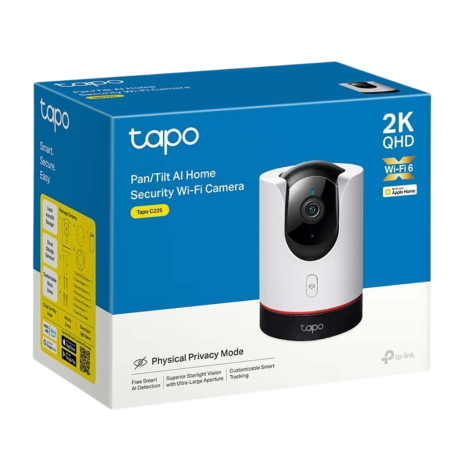 Tp-Link Tapo C225 AI 2K QHD Surveillance Camera Enhanced Wi-Fi Security & Smart Home Monitoring