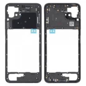 Central Frame, Mid Chassis - Galaxy A22 4G (A225F) Central Chassis Black (Service Pack) - GH98-46652A, wholesale price