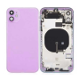 Back Glass, Rear Cover - Back Cover Housing iPhone 11 Purple - Charging Connector without Battery (Original Dismantled) Grade A,