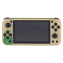 Gaming Console, Handheld Device - G50V 5-inch Portable Console, 64GB, 2500mAh, Retro Compatible with PSP/PS1 Arcade Games - Gold
