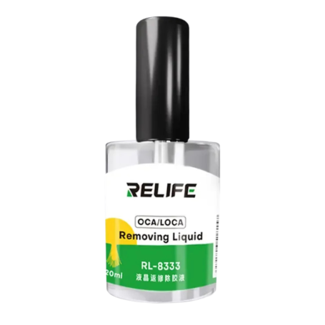 Solvant, Dissolvant - Liquide dissolvant d'adhésif LCD RELIFE RL-8333 - 20ml, prix de gros.
