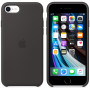 Coque en Silicone iPhone 7 / 8 / SE2020 Noir (Apple)