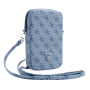 Étui, Coque - Pochette pour téléphone portable Zip 4G Triangle GUWBZP4GFTSB Guess – Bleu, prix de gros.