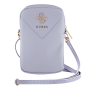 Pouch, Bag - Triangle PU Zip Phone Pouch 4G Guess GUWBZPGSTEGU – Purple, wholesale price