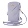 Pouch, Bag - Triangle PU Zip Phone Pouch 4G Guess GUWBZPGSTEGU – Purple, wholesale price