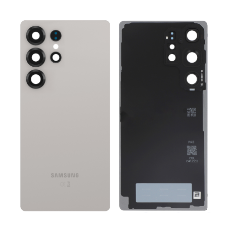 Back Glass, Rear Cover - Galaxy S25 Ultra (S938B) Titanium Silver Rear Glass (Service Pack) - GH82-36353C, wholesale price
