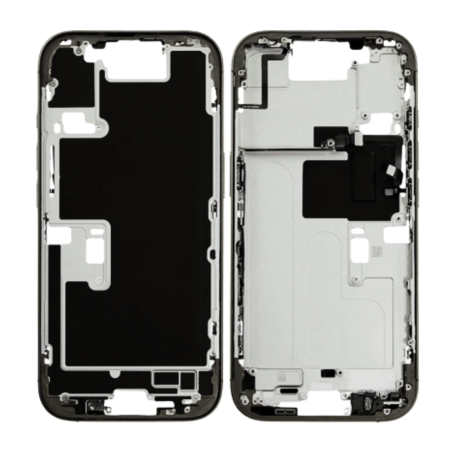 Back Cover, Housing - Empty iPhone 16 Pro Max Titanium Black Chassis (Original Disassembled) - Grade B, wholesale price