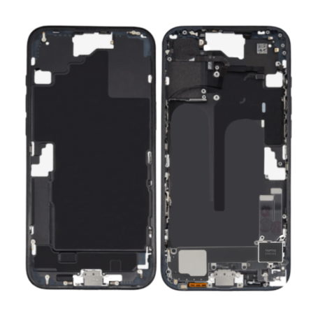 Mobile Frame - iPhone 16E Chassis without Rear Glass without Battery Black (Original Disassembled) Grade AB, wholesale price