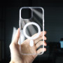 Coque Transparente avec MagSafe pour iPhone X - 15 Pro Max