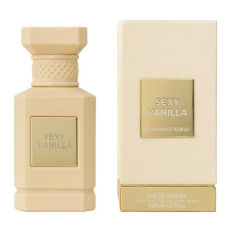 Parfum, Fragrance - Eau de Parfum Fragrance World Sexy Vanilla - pour femme - 80ml, prix de gros.
