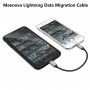 Câble Lightning / Ligthning de Migration de données Meenova (Compatible)