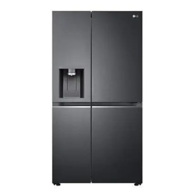 Fridge, Refrigerator - LG GSJV90MCAE Black American-Style Refrigerator - Used, wholesale price