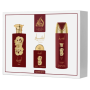 Parfum, Senteur, Fragrance - Coffret cadeau 3 pièces Lattafa Pride Ansaam Gold : Eau de Parfum 100 ml + 20 ml + Déodorant 200 ml