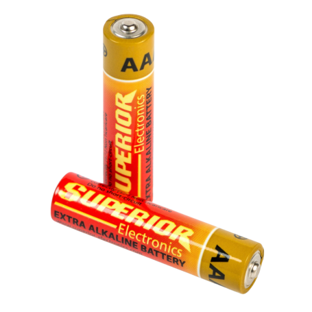 Batteries, Power Cells - Alkaline Micro AAA/LR03 4 Pcs Batteries - Superior Electronics SUPBA001, wholesale price