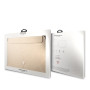 Laptop Sleeve, Case - Guess Saffiano Triangle Computer Sleeve GUCS16PSATLE - 16" Beige, wholesale price