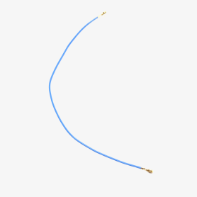 Connecteurs, Câbles - Câble Coaxial Bleu Samsung Galaxy A16 4G(A165F), prix de gros.