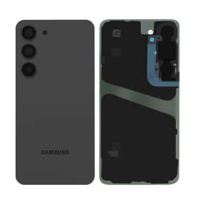 Vitre arrière, Dos - Vitre Arrière Galaxy S23 (S911B) Noir (Service Pack) - GH82-30393A, prix de gros.