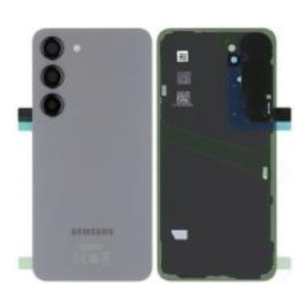 Dos, Coque, Panneau - Vitre Arrière Galaxy S23 (S911B) Grise (Service Pack) - GH82-30393E, prix de gros.