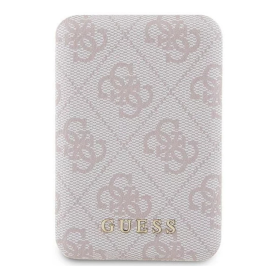 Charger, Battery - Power Bank PU MagSafe 5000 mAh Guess GUPB5FP4EMGP - Rose, wholesale price