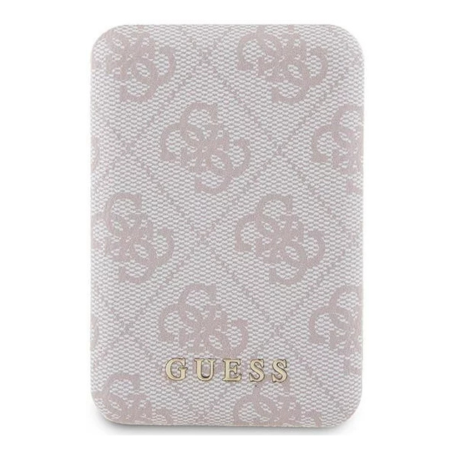 Charger, Battery - Power Bank PU MagSafe 5000 mAh Guess GUPB5FP4EMGP - Rose, wholesale price