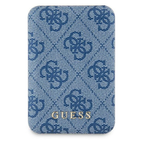 Batterie portable - Power Bank PU MagSafe 5000 mAh Guess GUPB5FP4EMGB - Bleu, prix de gros.