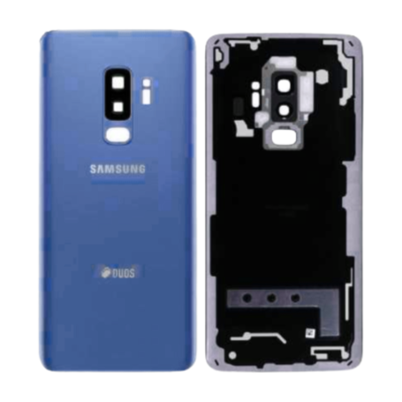 Achetez Vitre Arrière Samsung Galaxy S9 Plus Corail Bleu Originale - Grade B Réparée