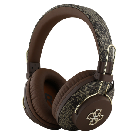 Headphones, Earphones - Wireless Bluetooth ENC Headphones with Metal Logo Guess GUBHS72P4FC4MW - Brown, wholesale price