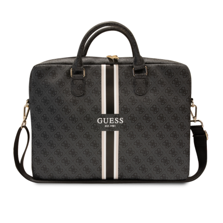 Notebook Case, Computer Cover - Laptop sleeve 4G Stripes with shockproof protection Guess GUCB15P4RPSK – 16" Black, wholesale pr