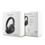 Écouteurs, Auriculaires - Casque PU sans Fil Bluetooth ENC avec Logo 4G Métal Guess GUBHS72P4FC4MK - Noir, prix de gros.