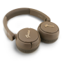 Headset, Earphones - Bluetooth Wireless Headphones with Metal Logo GUESS GUBHV6SCW - Brown, wholesale price