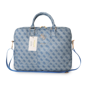 Protection, Étui - Housse d’ordinateur PU 4G Stripe avec logo métal GUESS GUCS14PS4SGW – 14" Marron, prix de gros.