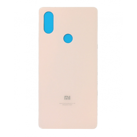 Dos, Couverture, Coque - Vitre arrière Xiaomi Mi 8SE Or - Sans logo + Adhesif, prix de gros.
