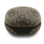Earbuds, Headphones - Bluetooth Wireless Earphones Charging Case PU Type-C with Logo 4G GUESS GUTWST3P4EGW - Brown, wholesale pr