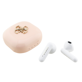 Écouteurs, Casques - Écouteurs sans Fil Bluetooth TWS + Boîtier de Chargement Type-C avec Logo 4G GUESS GUTWSJ7HE4GP - Rose, pri