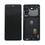 Samsung Galaxy S20 FE 4G/5G 2020 Screen W/Frame (G780/G781) Blue/Black (Service Pack)