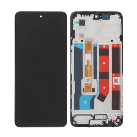 Screen, Display - OPPO A80 (5G) (2024) Black Screen with Frame (Original Pack), wholesale price