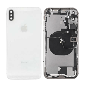 Composants iPhone, Châssis - Chassis Complet iPhone XS Max Blanc - Connecteur de Charge Sans Batterie (Origine Demonté) Grade B,