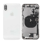 Back Glass, Rear Cover - Back Cover Housing iPhone XS Max White - Charge Connector Without Battery (Original Disassembled) Grade