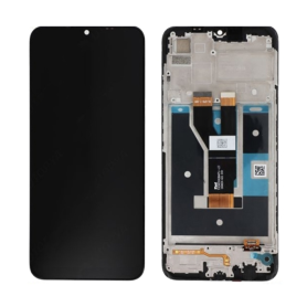 Écran, Display - Ecran Realme C11 (4G) (2021) Noir avec Châssis (Original Pack), prix de gros.