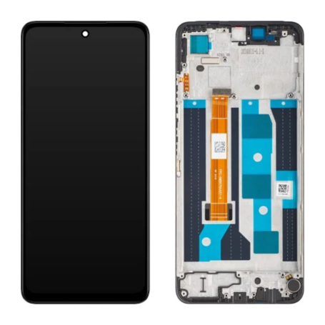 Screen, Display - Realme C65 (4G) (2024) Black Screen with Frame (Original Pack), wholesale price