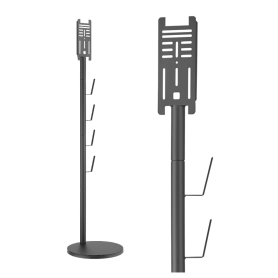 Vacuum Organizer, Cleaning Accessory - Universal Support for Stick Vacuum with Floor Standing Storage Column Superior SUPSVB001