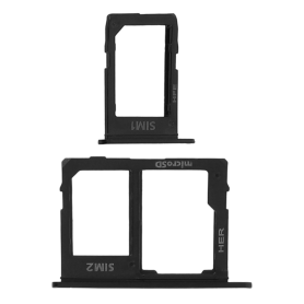 Tiroir SIM Galaxy J6 2018 J600F Noir | Etech-Parts