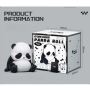 Statuette, Modèle de Collection - Figurine Grand Format Panda Roll 800% Naughty Panda PVC/ABS 52TOYS - 45cm, prix de gros.