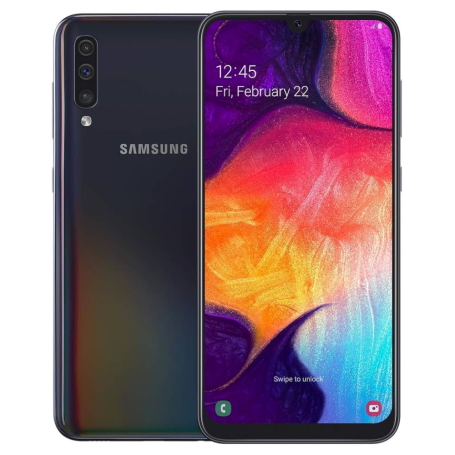 Smartphone, Téléphone - Samsung Galaxy A50 128 Go Noir - Grade B, prix de gros.
