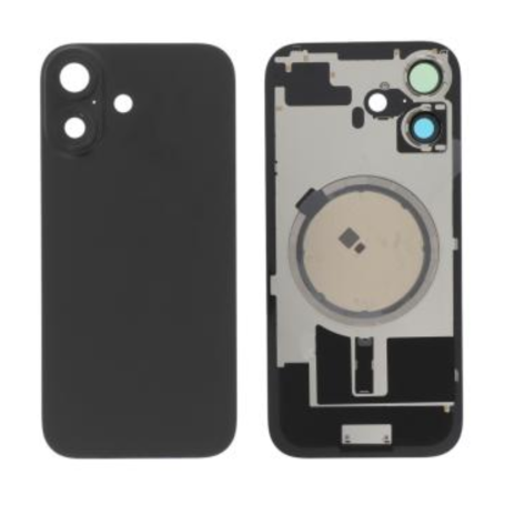 Back Glass, Rear Cover - iPhone 17 Black Back Glass (No Logo), wholesale price
