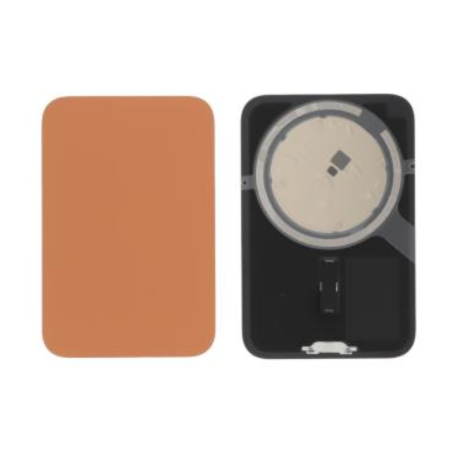 Dos, Vitre arrière - Vitre Arrière iPhone 17 Pro Orange (Sans Logo), prix de gros.